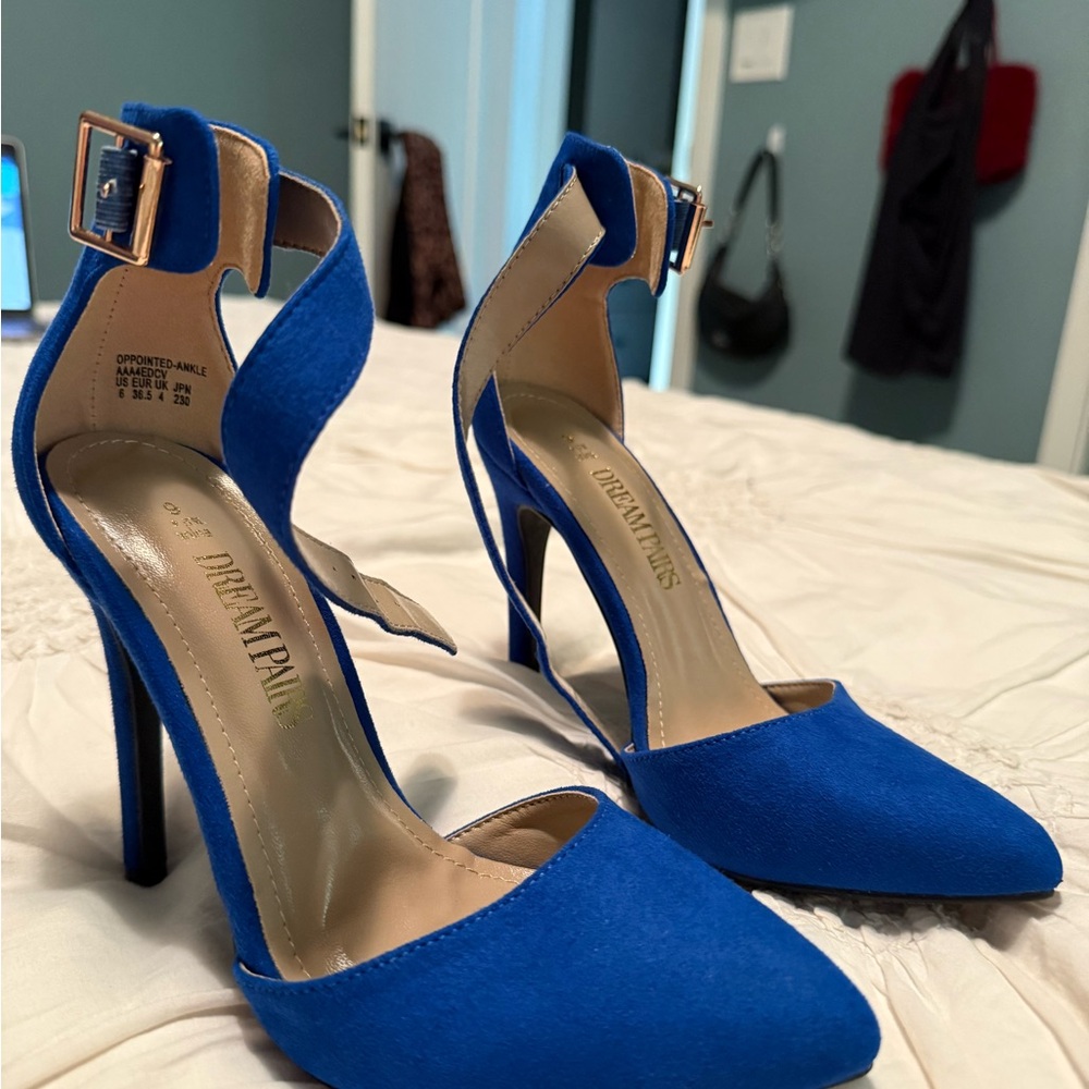 Dream Pairs Royal Blue Women's Heels
